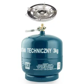 Газовый баллон GZWM с горелкой K-635 (конфоркой), 7,2л №1