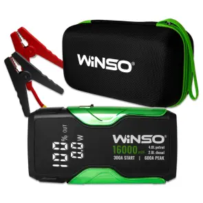 Пусковий пристрій Winso Jump Starter 300/600A 16000mAh №5