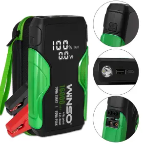 Пусковий пристрій Winso Jump Starter 300/600A 16000mAh №7