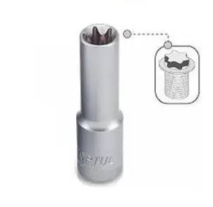 Головка-звездочка длинная TOPTUL 1/2" E12 BAEH1612 №1