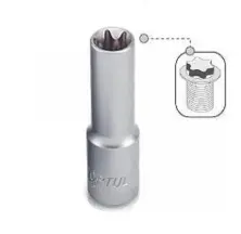 Головка-зірочка довга TOPTUL 1/2" E16 BAEH1616