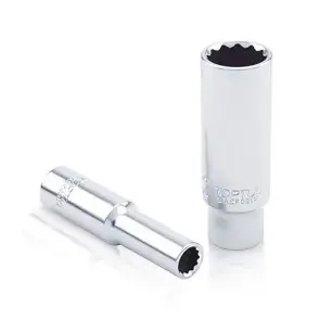 Головка торцевая 1/4" длинная 8мм 12-гранная TOPTUL BAEF0808 №1