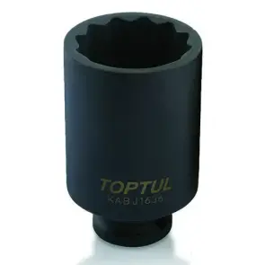 Головка 12-гранна ударна довга TOPTUL 1/2" 36 мм KABJ1636 №1