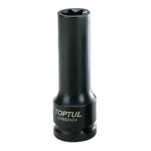 Длинная торцевая головка ударная 3/4" E24 L110мм TOPTUL KABS2424 №2