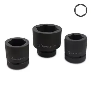 Головка торцева ударна 2-1/2" 80мм TOPTUL KABA8080 №1
