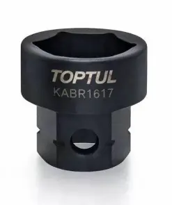 Головка торцевая ударная низкопрофильная с 6-гр. хвостовиком 1/2" 17мм TOPTUL KABR1617 №1
