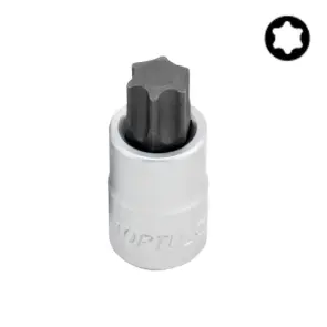 Головка з насадкою TORX TOPTUL T27 37 мм 1/4" BCFA0827 №1