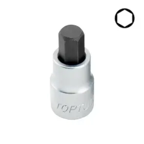 Головка з насадкою HEX TOPTUL 22 мм L79мм 3/4" BCDA2422 №1