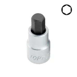 Торцевая насадка HEX TOPTUL 17 мм 55мм 1/2" BCDA1617 №1