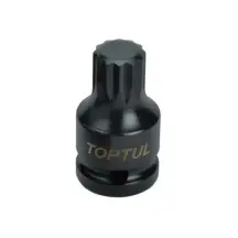 Головка торцевая SPLINE ударная TOPTUL М14 L44мм 1/2" KADB1614S