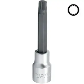 Головка торцева SPLINE TOPTUL M6 L 100 мм 1/2" BCJA1606 №1