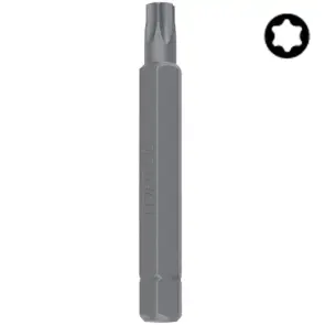 Біта викруткова TOPTUL 10 мм L — 75 мм TORX T25 FSEB1225 №1