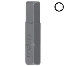 Насадка отверточная TOPTUL 1/4" 25мм HEX 6мм FSDA0806