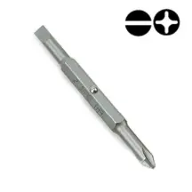 Бита двухсторонняя TOPTUL 1/4" PH1хSL5 L75мм FKAA0105