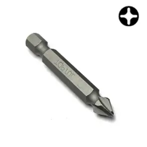 Біта PH2 50 мм TOPTUL 1/4" 2в1 (бита +зенковка для дерева) FWAA0802G №1