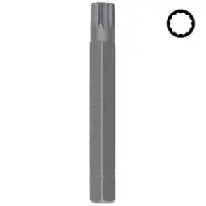 Бита SPLINE TOPTUL 10мм L-75мм M6 FSFB1206 №1