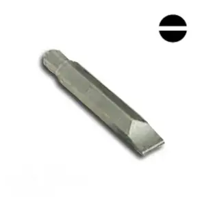 Насадка для ударної викрутки TOPTUL 5/16" L 80 мм шліц 8*1.2 мм FSAD1008 №1