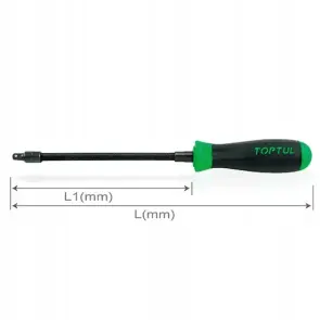 Рукоятка з гнучким валом 1/4" TOPTUL CASP0829 №2