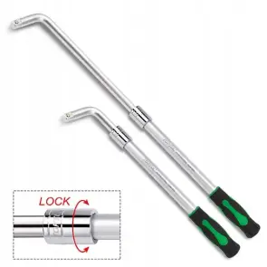 Вороток телескопический Г-образный 1/2" TOPTUL (угол 105°) GBAE0202 №1