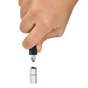 Вороток Т-подібний з тріскачкою 1/4" 72 зубця L1=132mm L=260mm TOPTUL CTRM0826 №2