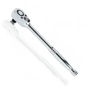 1/4" Тріскачка 72 зуба TOPTUL металева ручка CHAM0813 №1