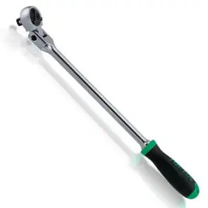 Тріскачка шарнірна супердлинная 1/4" TOPTUL 72 зубця CJKN0818 №1