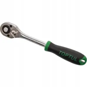 Трещотка для торцевых головок 1/2" 24 зубца (резиновая ручка) TOPTUL CJBC1627 №2
