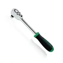 Тріскачка 1/4" 72 зубці (гумова ручка) TOPTUL CJRM0815