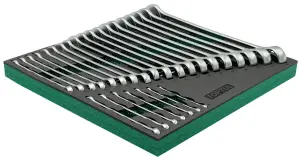 Набір ключів комбінованих 26 шт 6-32 в ложементі TOPTUL GVC2604 №5