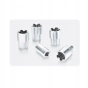 Набор головок Torx Plus EPR 1/4",3/8",1/2" 6EPR-32EPR 16 ед. в ложементе TOPTUL GABF1601 №2