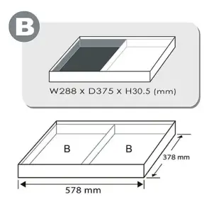 Набор головок ударных 1/2" 8-32мм 29ед. (в ложементе, тип В) TOPTUL GEB2902 №2