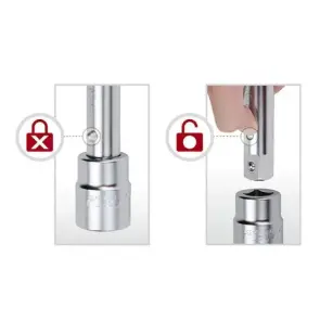 Удлинитель 3/4" 200мм TOPTUL (с фиксацией) CABO2408 №2