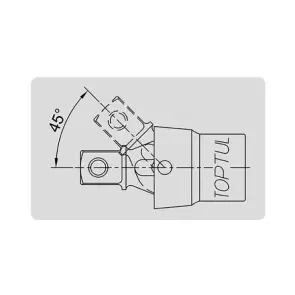 Кардан 1/4" TOPTUL посилений CAHD0834 №2