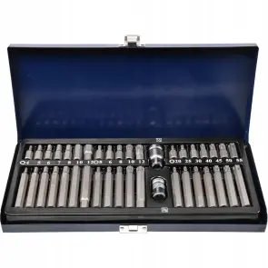 Набір біт 10 мм HEX, TORX, SPLINE 40од. СТАНДАРТ SDBS0040 №2