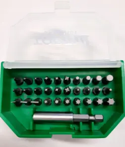 Набір біт для шуруповерта 31ед. TOPTUL 1/4" SL;PH;PZ;TORX;HEX + магнітний тримач GAAW3101 №2