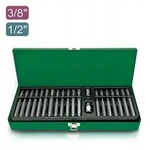 Набор бит TOPTUL 10мм HEX,TORX,SPLINE 40ед. GAAD4002 №1