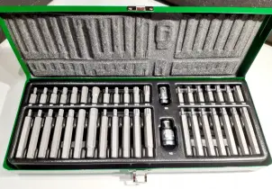 Набор бит TOPTUL 10мм HEX,TORX,SPLINE 40ед. GAAD4002 №5