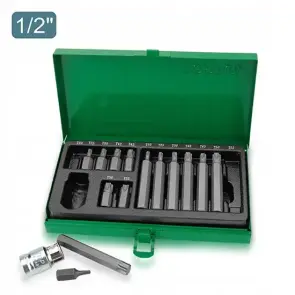 Набір біт TORX TOPTUL 10мм 15од. GAAD1506 №1