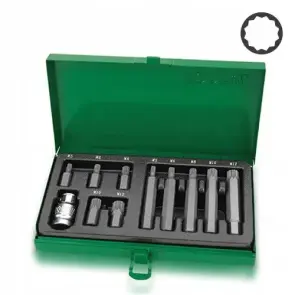 Набор бит Spline 11ед. TOPTUL M5-M12 10мм GAAD1102 №1