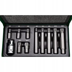 Набор бит Spline 11ед. TOPTUL M5-M12 10мм GAAD1102 №2