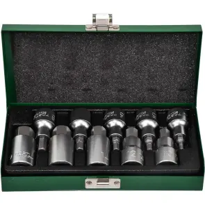 Набір головок-біт шестигранник TOPTUL 1/2" Н4-Н19 GAAD1007 №4