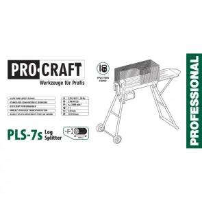 Дровокол Procraft PLS7s №2