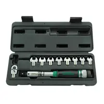 Динамометрический ключ со сменными головками TOPTUL 3/8" 10ед. 6-30Nm GAAI1001