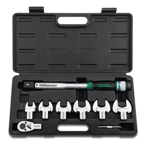 Набор динамометрический 1/2" 8ед. 10-80Nm TOPTUL GAAI0801 №1