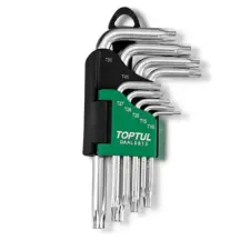 Набір ключей TORX Г-обр. TOPTUL T10-T50 9ед. GAAL0913 купити