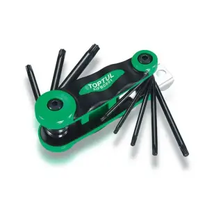 Набор шестигранников складной TOPTUL TORX: T9-T40 AIFB0801 №1