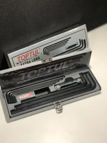 Набор шестигранников Г-обр. супердлинных 1.5-14мм 9ед. TOPTUL GAAD1509 №2