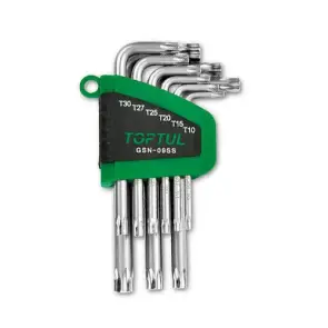 Г-образные ключи TORX T10-T50 9ед. (GAAL0913) TOPTUL GSN-09SS №1