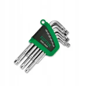 Г-образные ключи TORX T10-T50 9ед. (GAAL0913) TOPTUL GSN-09SS №3