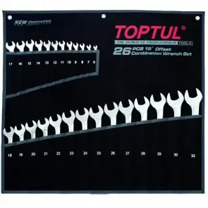 Набор ключей комбинированных 26 шт 6-32 мм TOPTUL Hi-Performance GPAX2601 №1
